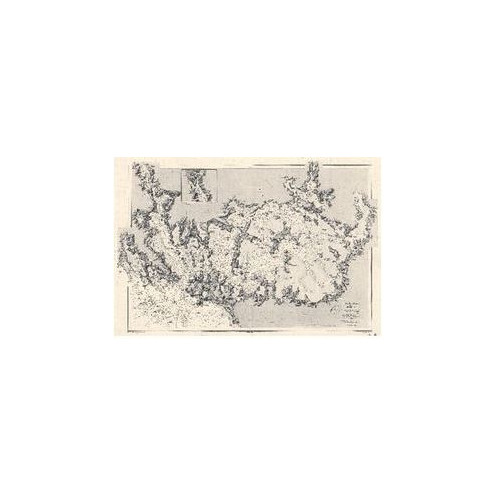 Reproduction carte marine ancienne - 0076-WN - Côte Ouest de France - Morbihan (1872) - 65 x 50 cm