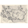 Reproduction carte marine ancienne - 0076-WN - Côte Ouest de France - Morbihan (1872) - 65 x 50 cm