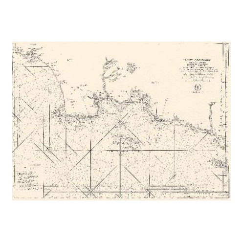 Shom - 0081-WN - 6e carte particulière des costes de Bretagne - depuis la Baye d'Hodierne jusqu'à l'Isle de Groa, cont