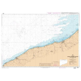 Shom G - 7417G - Abords de Fécamp et de Dieppe - Du Cap d'Antifer à Dieppe
