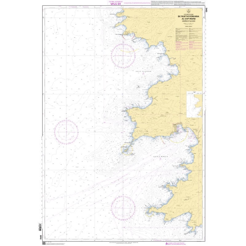 Shom G - 6942G - De Punta d'Orchina au Cap Muro - Abords d'Ajaccio