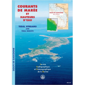 Shom - 565-UJA - Courant de marée : Golfe de Gascogne