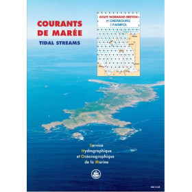 Shom - 562-UJA - Courant de marée : Golfe Normand - Breton, de Cherbourg à Paimpol