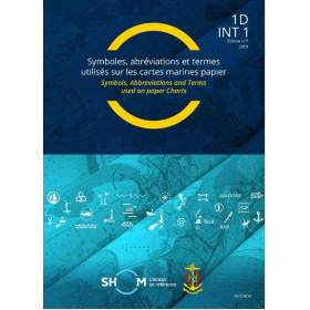 Shom - 001-DNOA - Symboles et abréviations figurant sur les cartes marines françaises