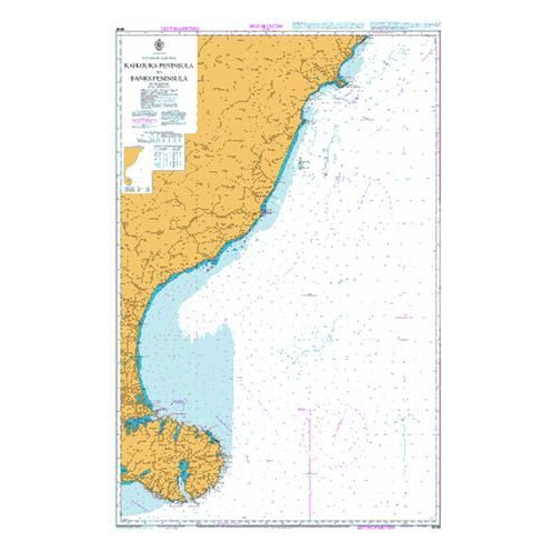 Land Information New Zealand - NZ63 - Kaikoura Peninsula to Banks Peninsula