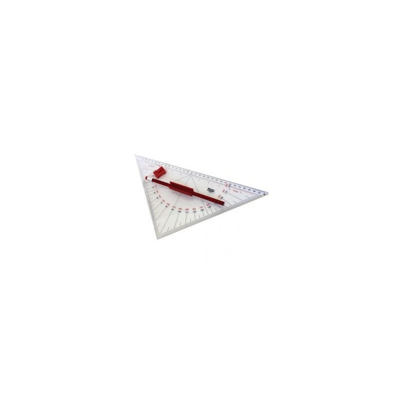 Rapporteur triangle professionnel - longueur base 32 cm