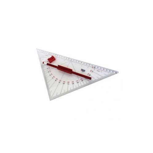 Rapporteur triangle professionnel - longueur base 32 cm Rapporteur triangle professionnel - longueur base 32 cm