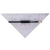 Protractor tiangle with handle