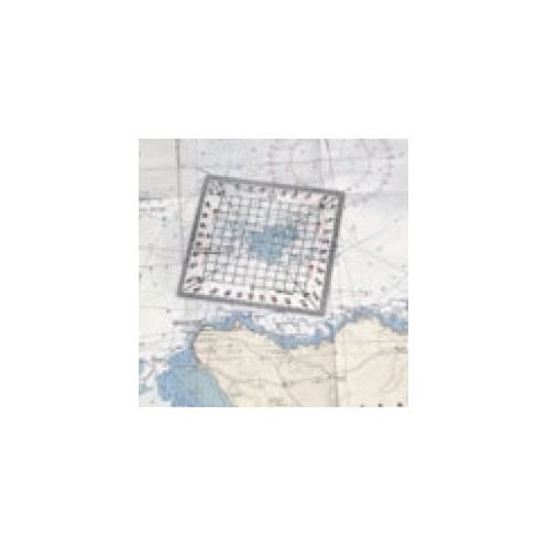 13cm Navigation Square Protractor - Douglas Protractor
