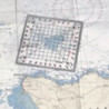 13cm Navigation Square Protractor - Douglas Protractor