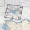 Rapporteur carré de navigation de 13 cm - Douglas protractor