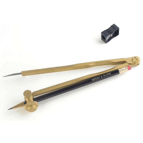 Professional brass pencil compass Professional brass pencil compass