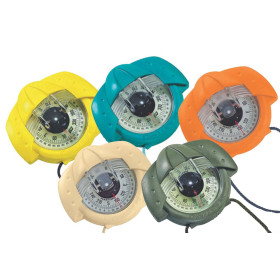 Orange Plastimo Iris 50 bearing compass