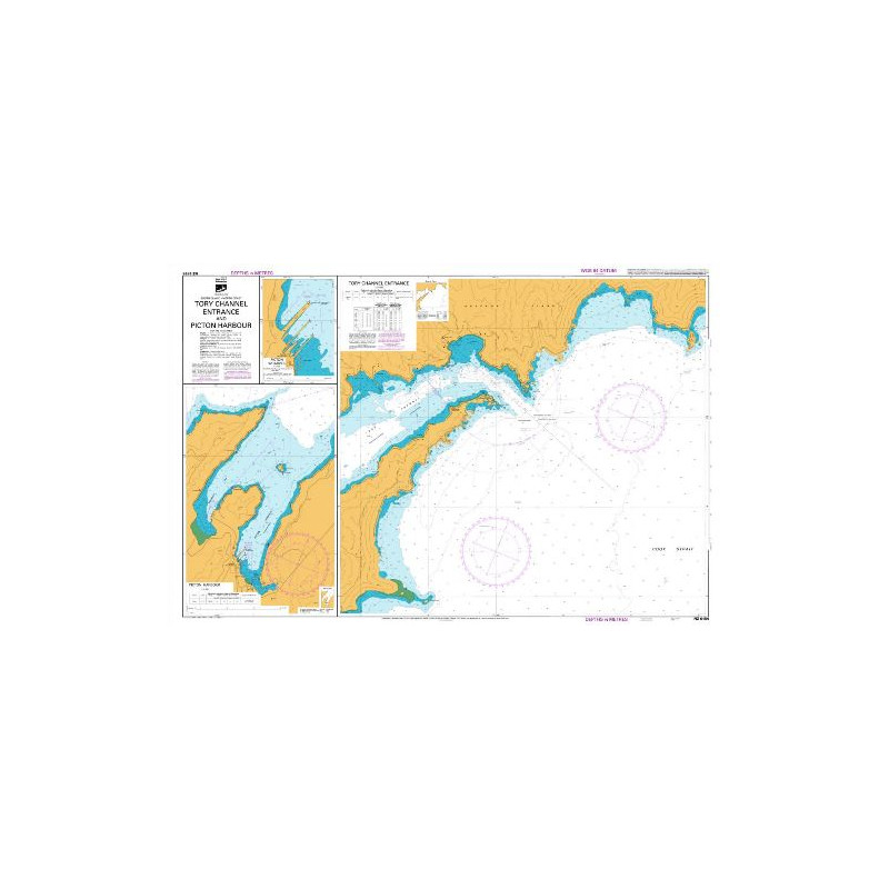 Land Information New Zealand - NZ6154 - Tory Channel Entrance and Picton Harbour