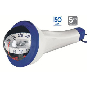 Compas de relèvement Plastimo Iris 100 bleu avec éclairage