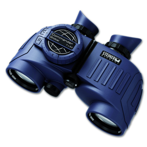 7 x 50 Steiner Commander Global Binoculars, Waterproof with Digital Compass 7 x 50 Steiner Commander Global Binoculars, Waterproof with Digital Compass