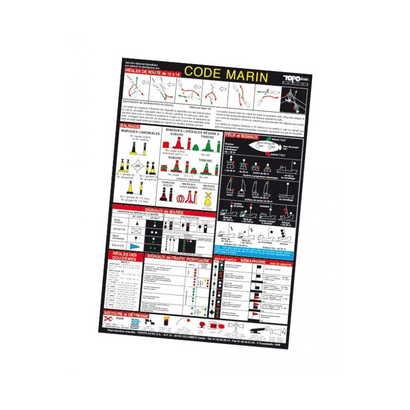 Adhesive board - Marine code