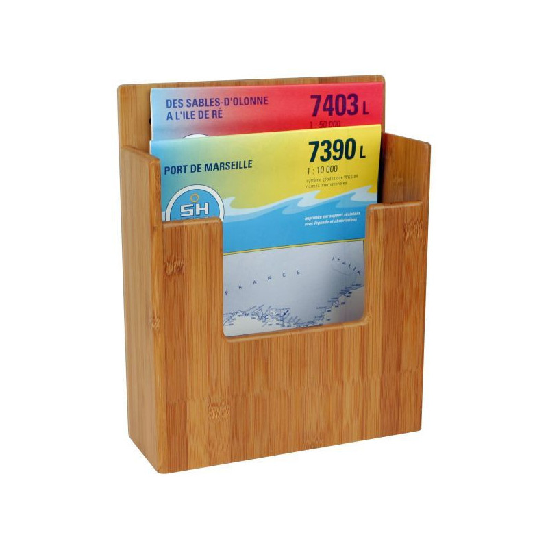 Support en bambou pour table à carte