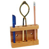 Bamboo pencil holder