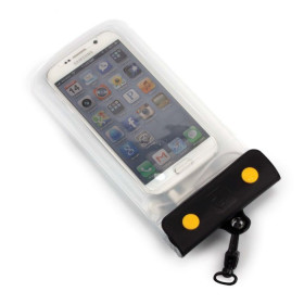 Waterproof pouch O'WAVE for smartphone, iphone, MP3: taille 9,8 x 21,8 cm pour iPhone 6 ou écran 5"