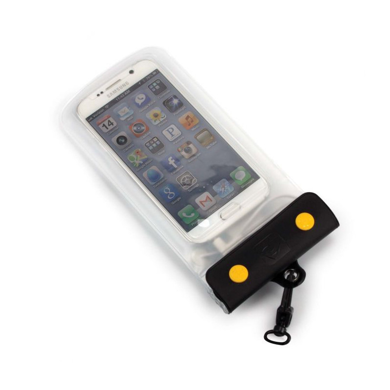 Waterproof pouch O'WAVE for smartphone, iphone, MP3: taille 9,8 x 21,8 cm pour iPhone 6 ou écran 5"