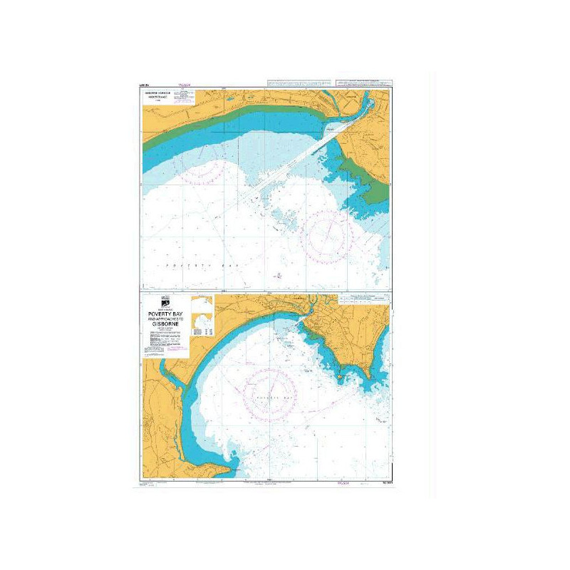 Land Information New Zealand - NZ5571 - Poverty Bay and Approaches to Gisborne