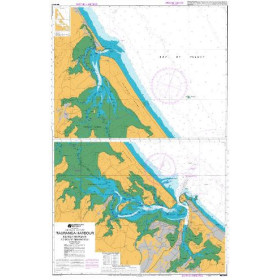 Land Information New Zealand - NZ5411 - Tauranga Harbour Katikati Entrance to Mount Maunganui