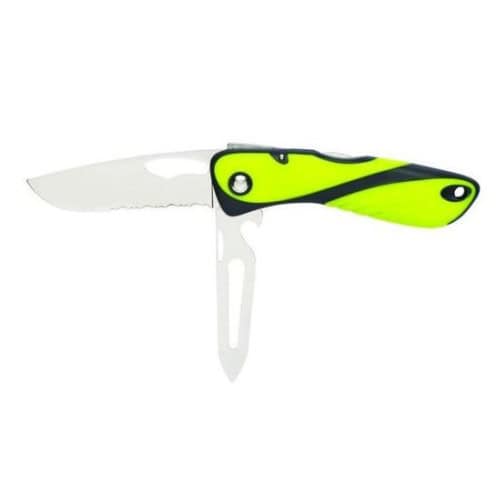 Knife Wichard 1012 serrated blade opening with one hand, shaker, splicer, bottle opener : several colors