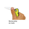 Knife Wichard 1012 serrated blade opening with one hand, shaker, splicer, bottle opener : several colors