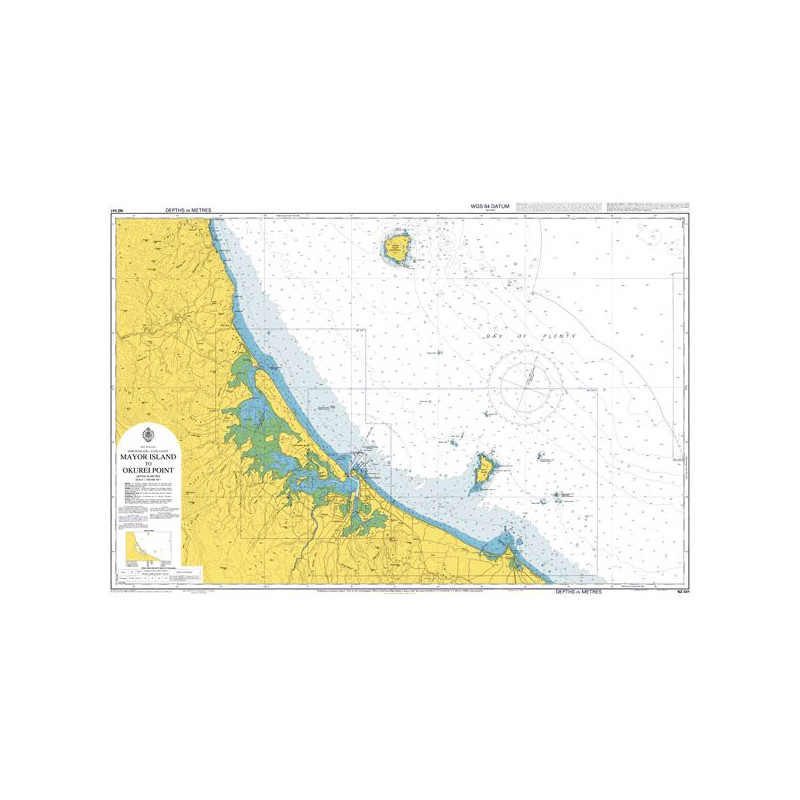 Land Information New Zealand - NZ541 - Mayor Island (Tuhua) to Okurei Point