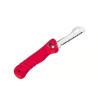 Floating folding safety knife