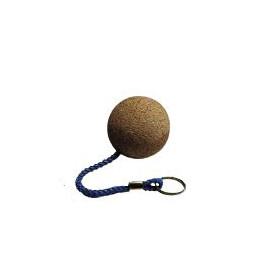 Keychain floating cork ball