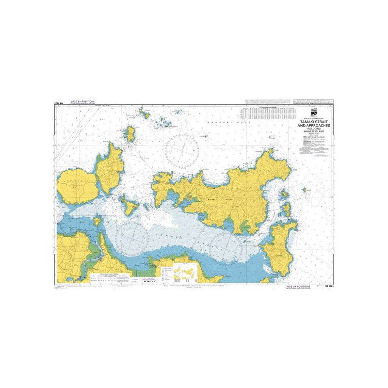 Land Information New Zealand - NZ5324 - Tamaki Strait and Approaches including Waiheke Island