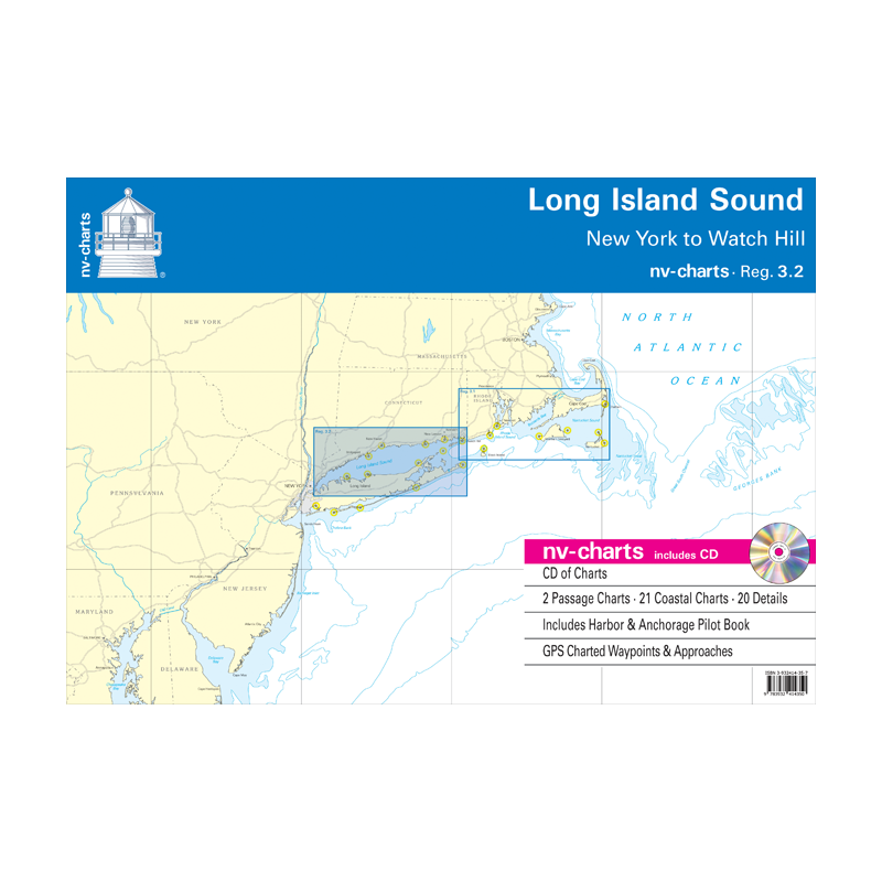 NV Charts - Reg. 3.2 - Long Island Sound