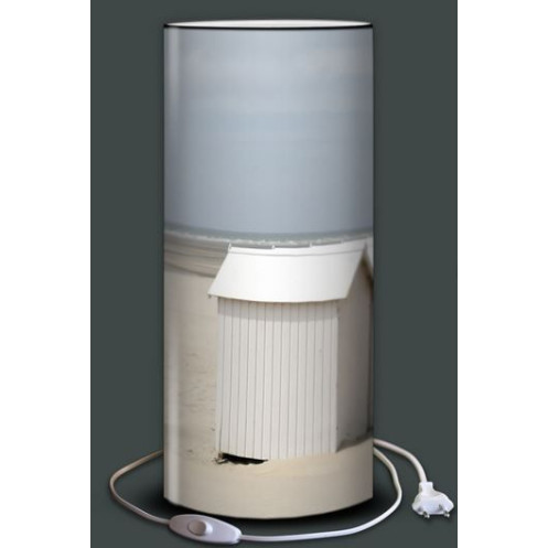 Lampe plage des demoiselles Cabines blanches Lampe plage des demoiselles Cabines blanches