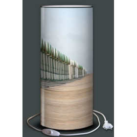 Lampe plage des demoiselles Cabines ponton