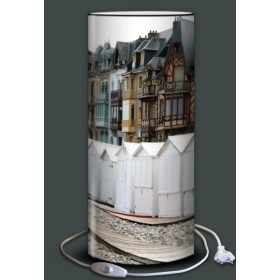 Lampe plage des demoiselles Cabines mer