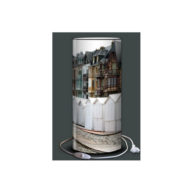 Lampe plage des demoiselles Cabines mer
