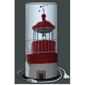 Lampe plage des demoiselles Tête de phare