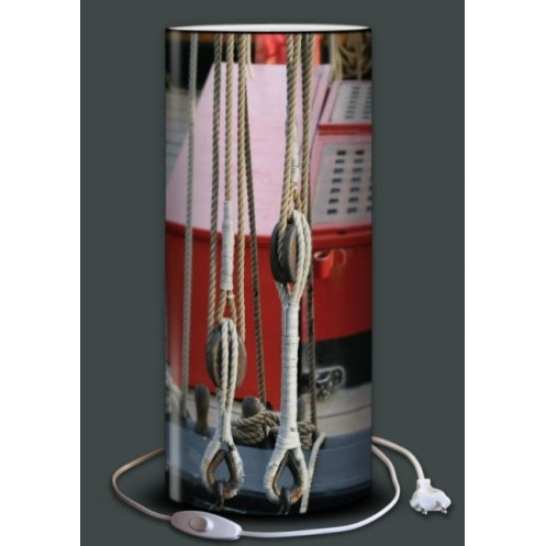 Lampe plage des demoiselles pont de bateau
