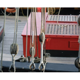 Lampe plage des demoiselles pont de bateau
