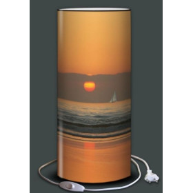 Lampe plage des demoiselles Coucher de soleil