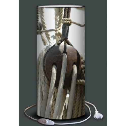 Lampe plage des demoiselles poulies Lampe plage des demoiselles poulies