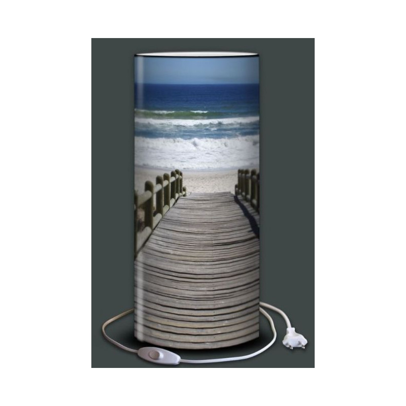 Lampe plage des demoiselles ponton plage