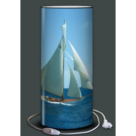 Lampe plage des demoiselles Voilier