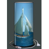 Lampe plage des demoiselles Voilier