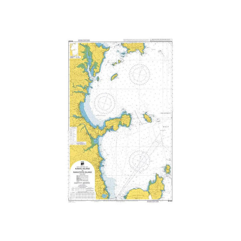 Land Information New Zealand - NZ5321 - Mahurangi Harbour to Rangitoto Island