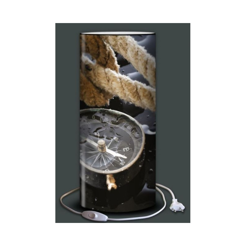 Lampe plage des demoiselles Boussole