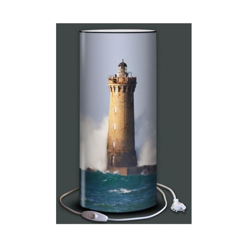Lampe plage des demoiselles phare Tempête