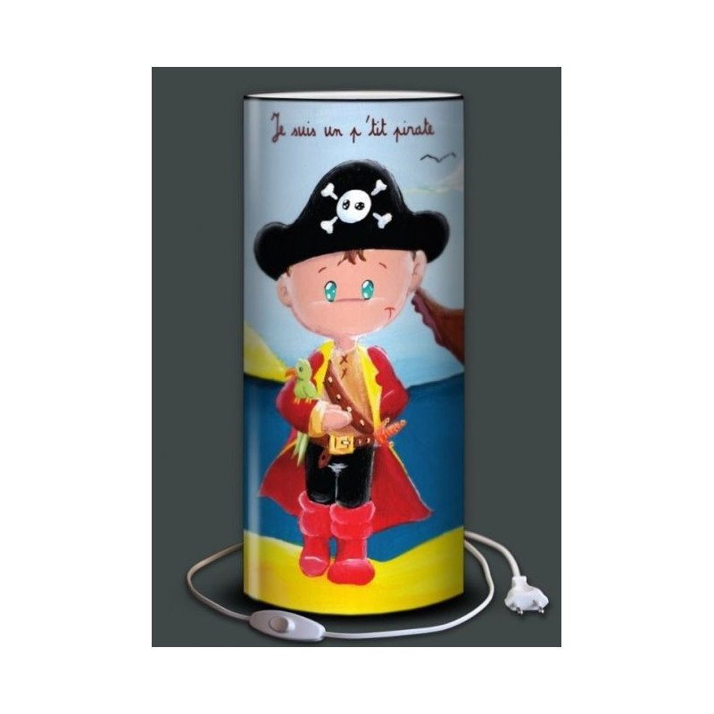 Lampe Plage des demoiselles pirate